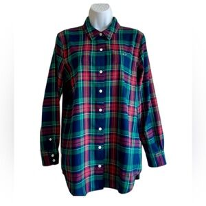 Vinyard Vines Relaxed Fit Button Front Plaid Shirt